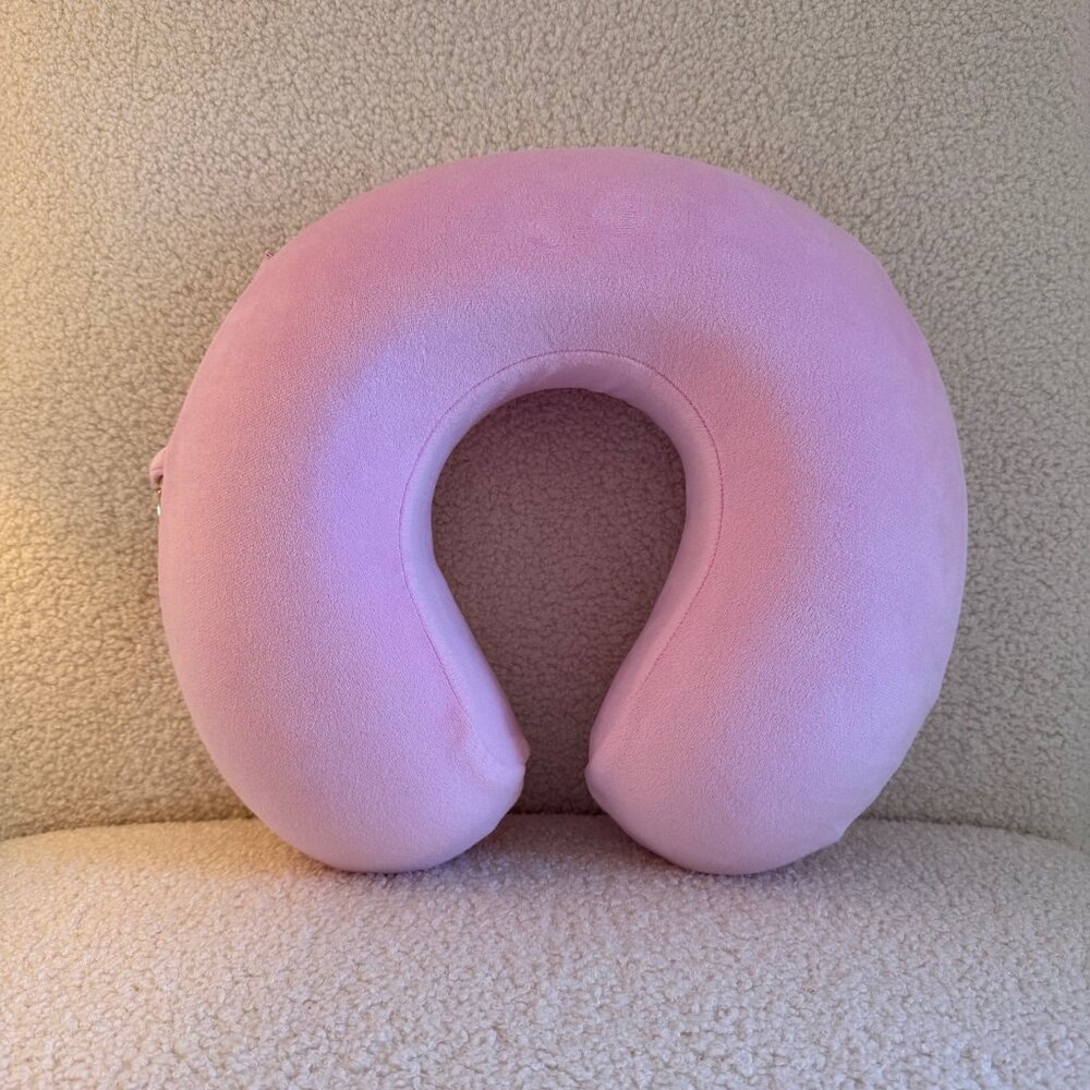 Stoney Clover Lane x Target Memory Foam Travel Neck Pillow - Pink